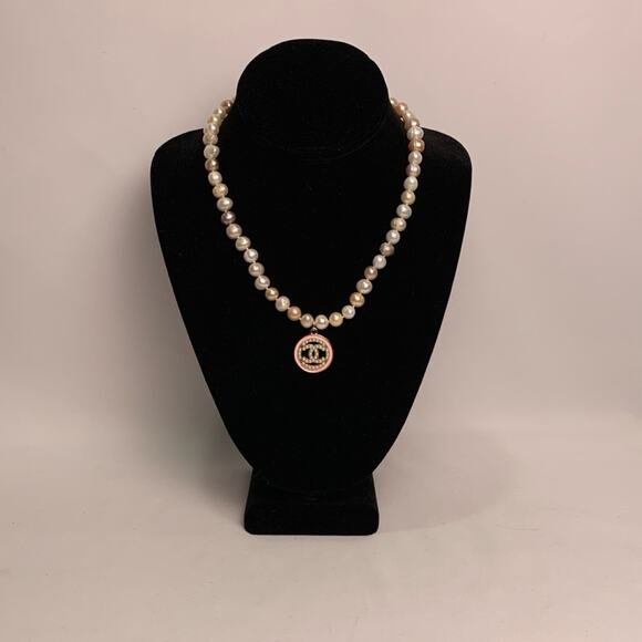 Chanel Multi Color Pearl Necklace - Picture 1 of 9